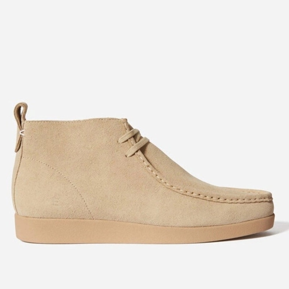Everlane Moc Toe Suede Boots
